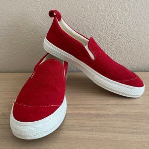 Buddy Red German Shepherd Slip On Shoes US 10.5 / JPN 28.5 cm